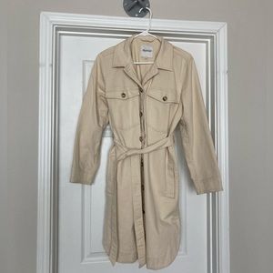Madewell Long Belted Chore Coat